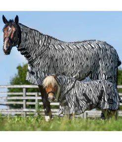 THERMO MASTER Chemise anti-mouches Zebra Combo blanc/noir