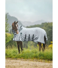 Felix Bühler Chemise anti-mouches avec couvre-cou Karoo vert tropical Online