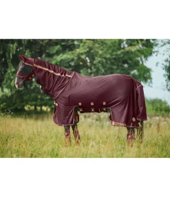 Felix Bühler Chemise anti-mouches avec couvre-cou amovible Timeless Elegance acajou Clearance