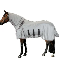 Felix Bühler Chemise anti-mouches avec couvre-cou Karoo acajou Sale