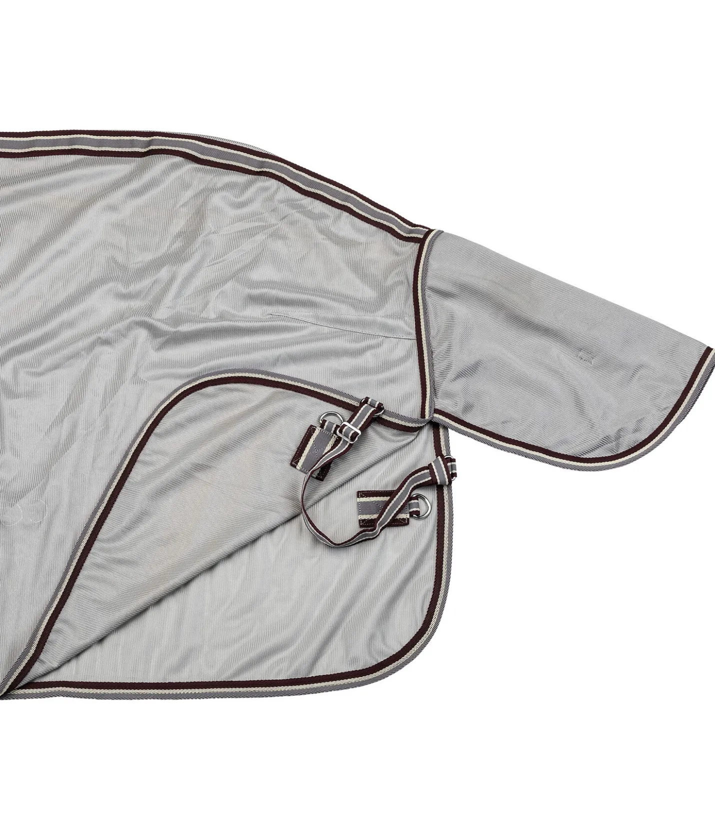 Felix Bühler Chemise anti-mouches avec couvre-cou Karoo acajou Sale