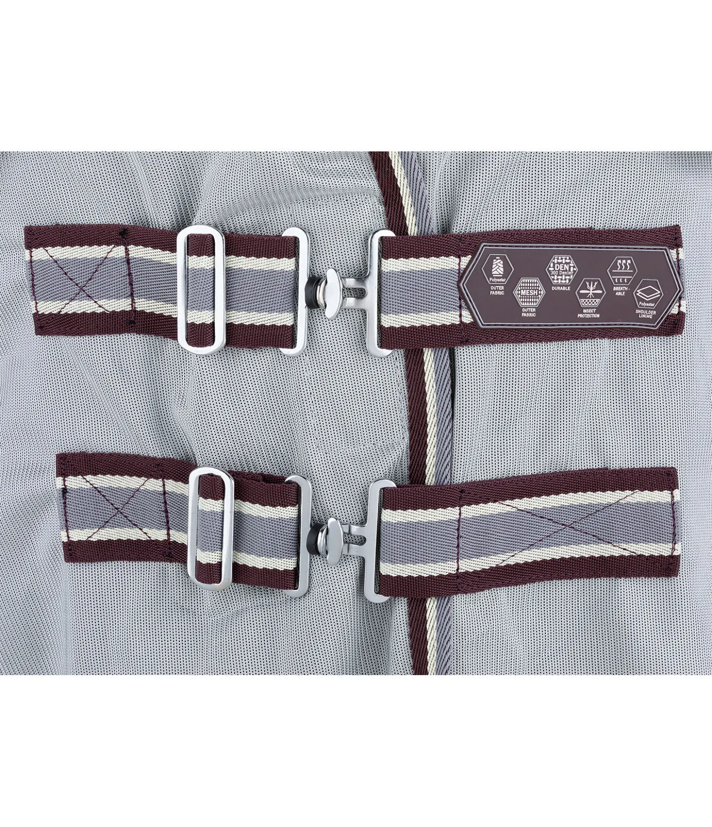 Felix Bühler Chemise anti-mouches avec couvre-cou Karoo acajou Sale
