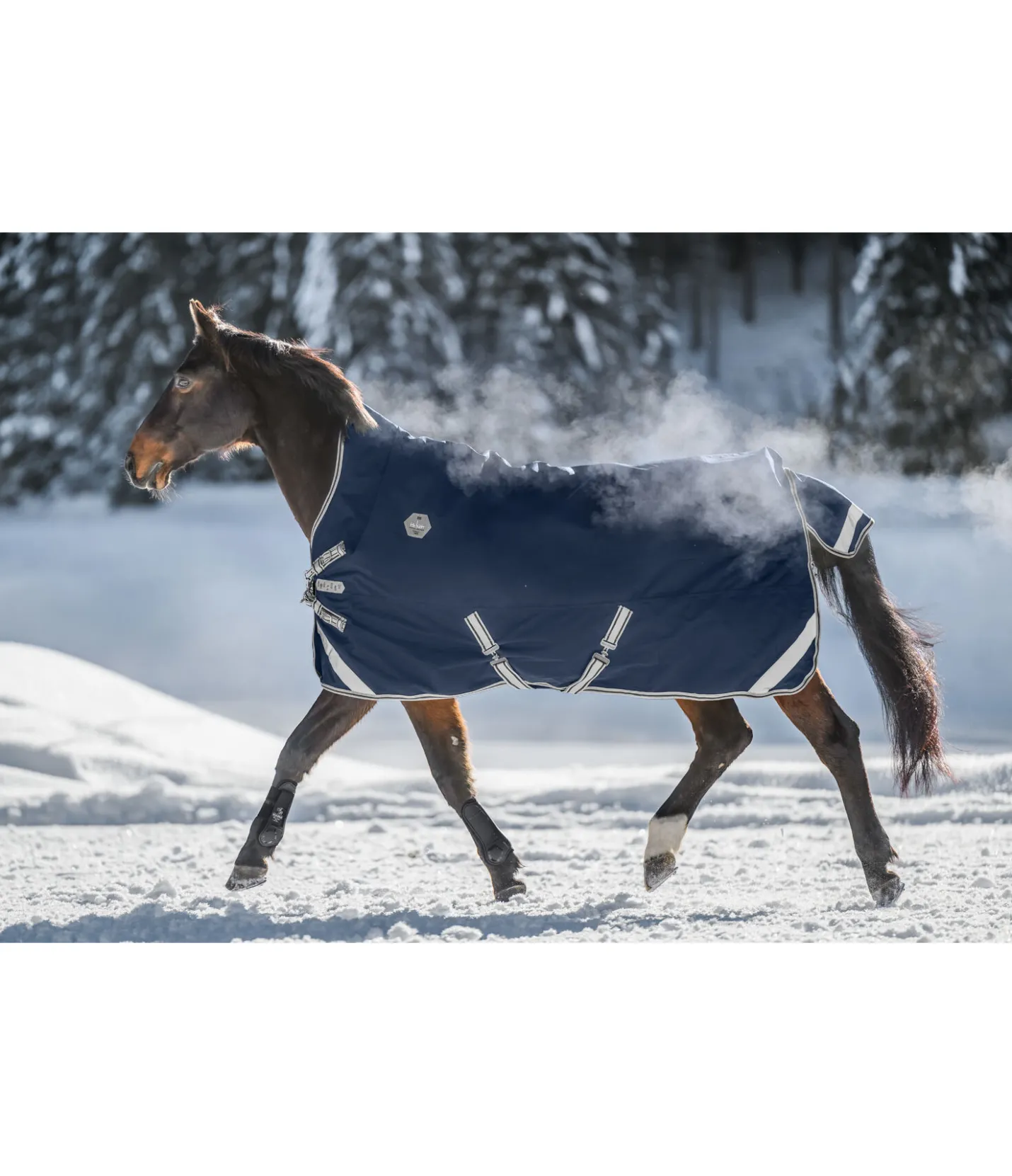 Felix Bühler Chemise d'extérieur Highneck Paddock Reflective, 0 g navy Sale