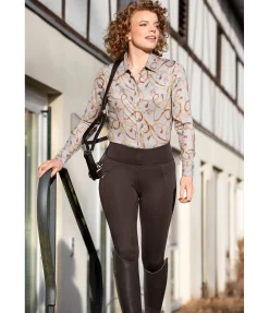 Felix Bühler Chemise d'équitation Rosalie champagne Online