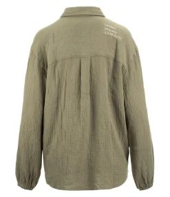 TWIN OAKS Chemise en mousseline Colorado olive clair New