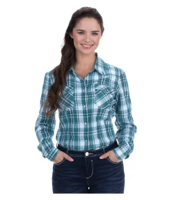 STONEDEEK Chemise femme Karo aquamarine Clearance