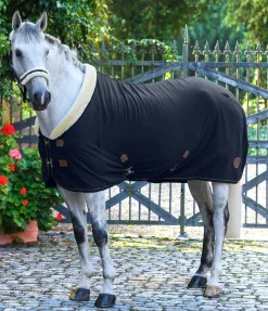 Felix Bühler Chemise séchante avec col en polaire Teddy Timeless Elegance navy Outlet