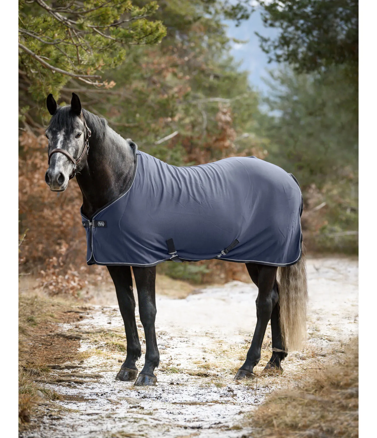Felix Bühler Chemise séchante technique en jersey Essential denim clair Hot