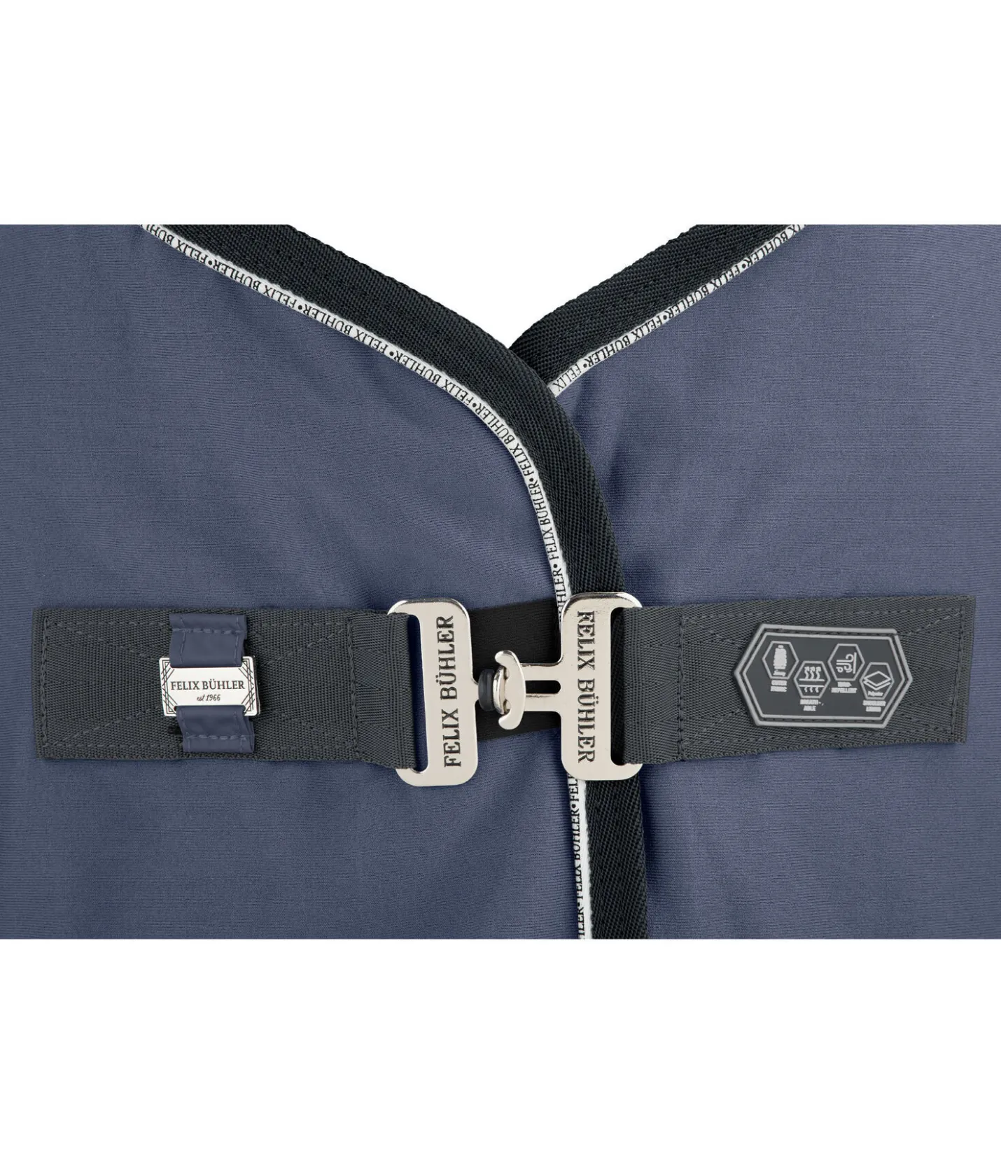 Felix Bühler Chemise séchante technique en jersey Essential denim clair Hot