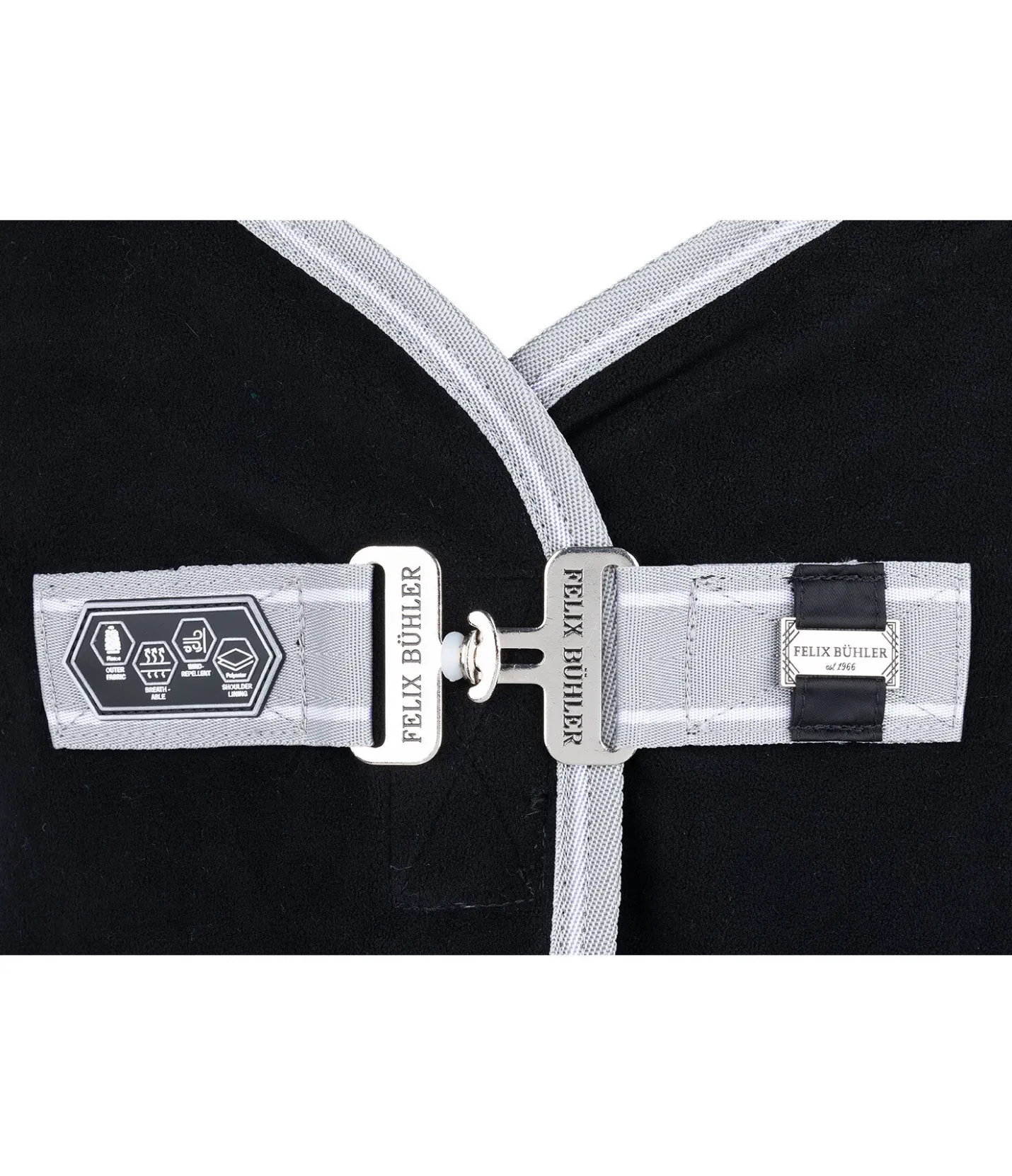 Felix Bühler Chemise séchante technique en polaire Essential noir Discount