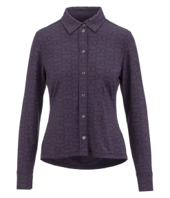 Felix Bühler Chemise technique Paulina violet foncé Online