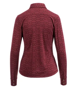 Felix Bühler Chemise technique Paulina bordeaux Hot