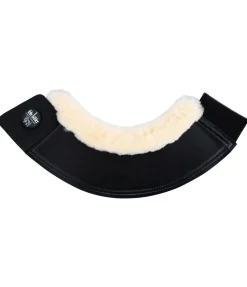 Felix Bühler Cloches avec véritable fourrure d'agneau noir Hot