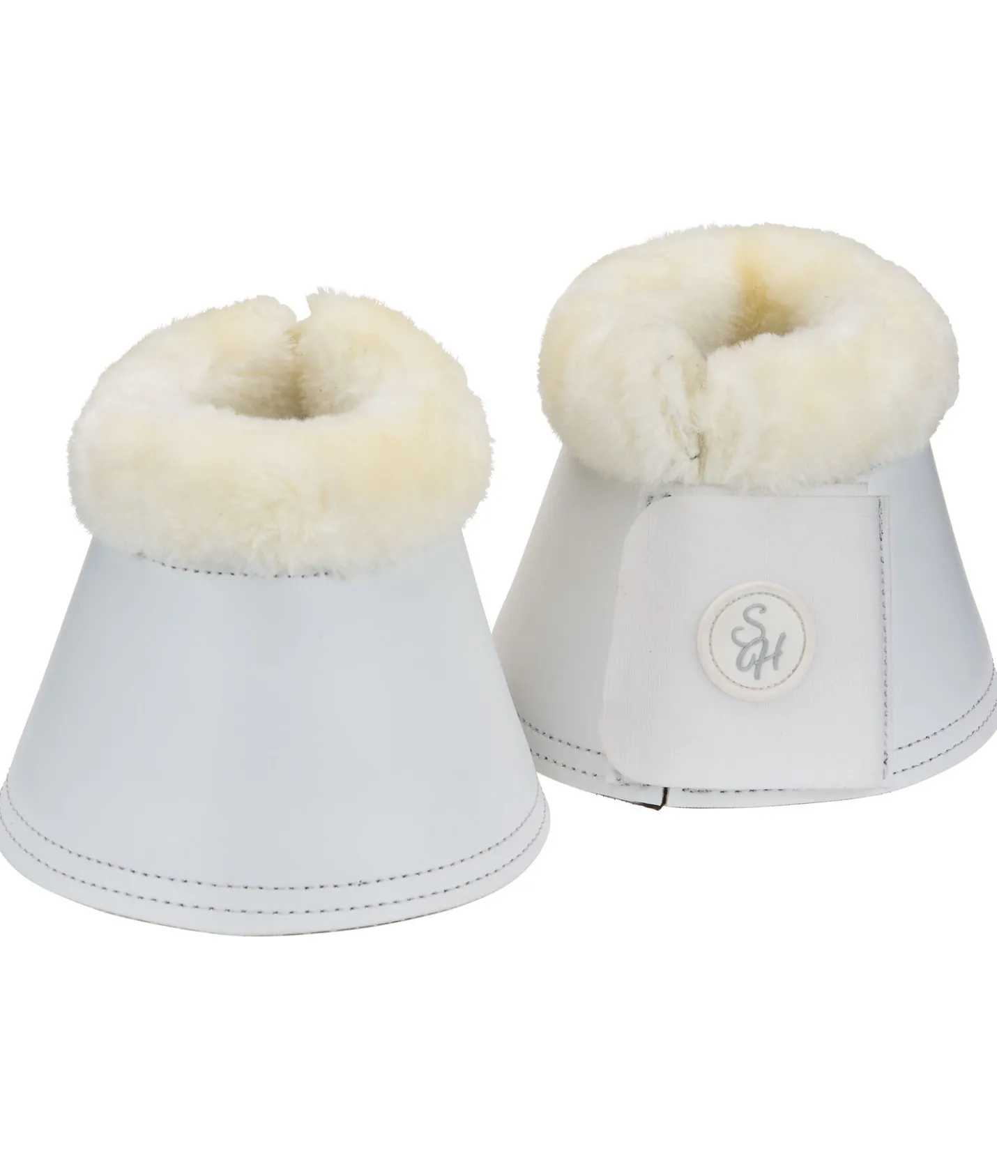 SHOWMASTER Cloches d'obstacle avec polaire Teddy Soft blanc Hot