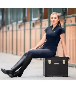 SHOWMASTER Coffre de pansage Alu Case Classic Line noir Best