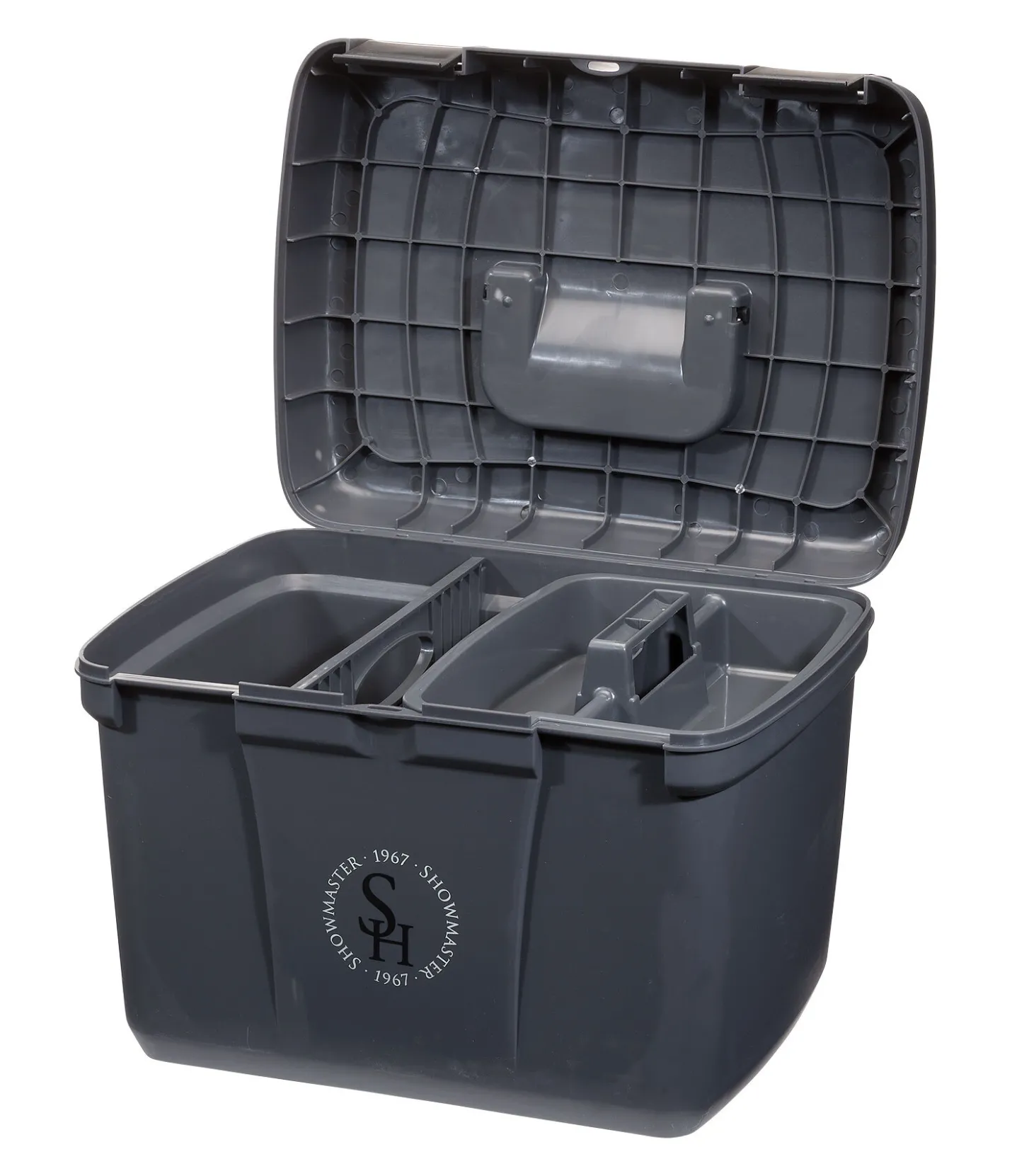 SHOWMASTER Coffre de pansage Lissabon carbone Discount