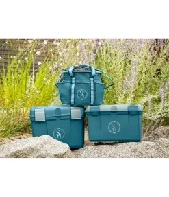 SHOWMASTER Coffre de pansage Madrid turquoise foncé Clearance
