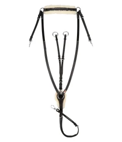 CLARIDGE HOUSE Collier de chasse Stitch noir/argenté Clearance