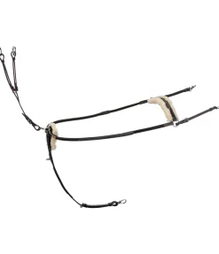 CLARIDGE HOUSE Collier de chasse Stitch noir/argenté Clearance