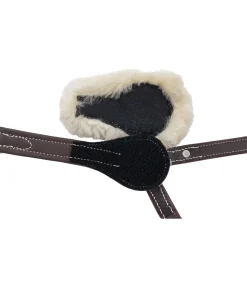 CLARIDGE HOUSE Collier de chasse Stitch marron foncé