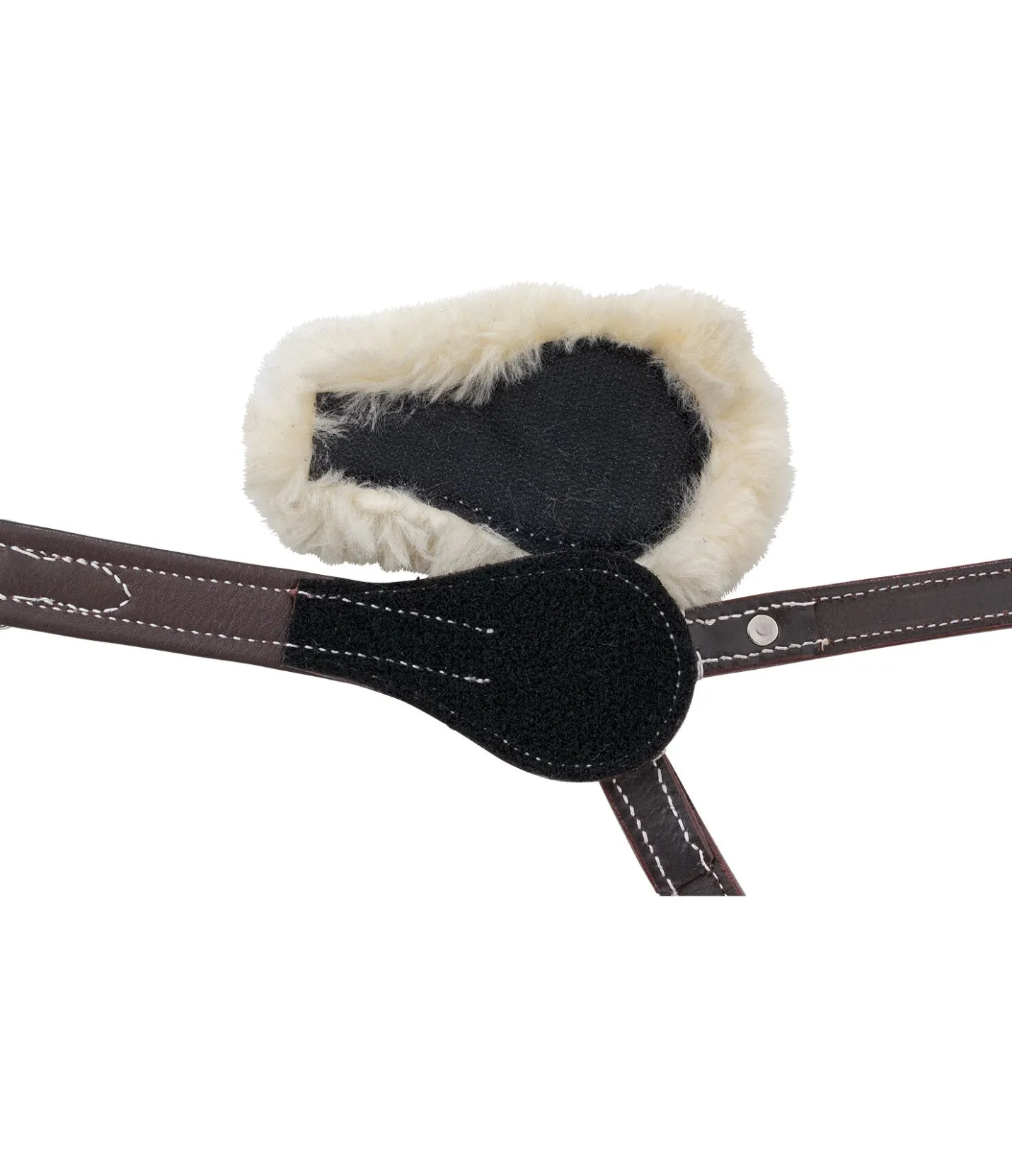 CLARIDGE HOUSE Collier de chasse Stitch marron foncé