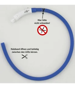 STEEDS Collier lumineux-LED bleu Best