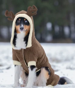 sugar dog Combinaison douillette pour chien Rudolph brun Sale