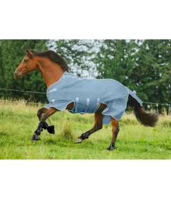 Felix Bühler Couverture anti-mouches technique Cool Down gris bleu Sale