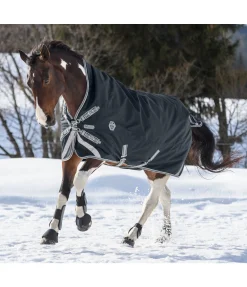 Felix Bühler Couverture d'extérieur Highneck Paddock Reflective, 100 g navy