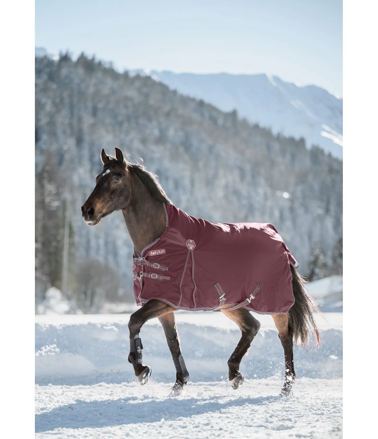 Felix Bühler Couverture d'extérieur Highneck Perfect Fit Nylon PRO, 300 g acajou Best