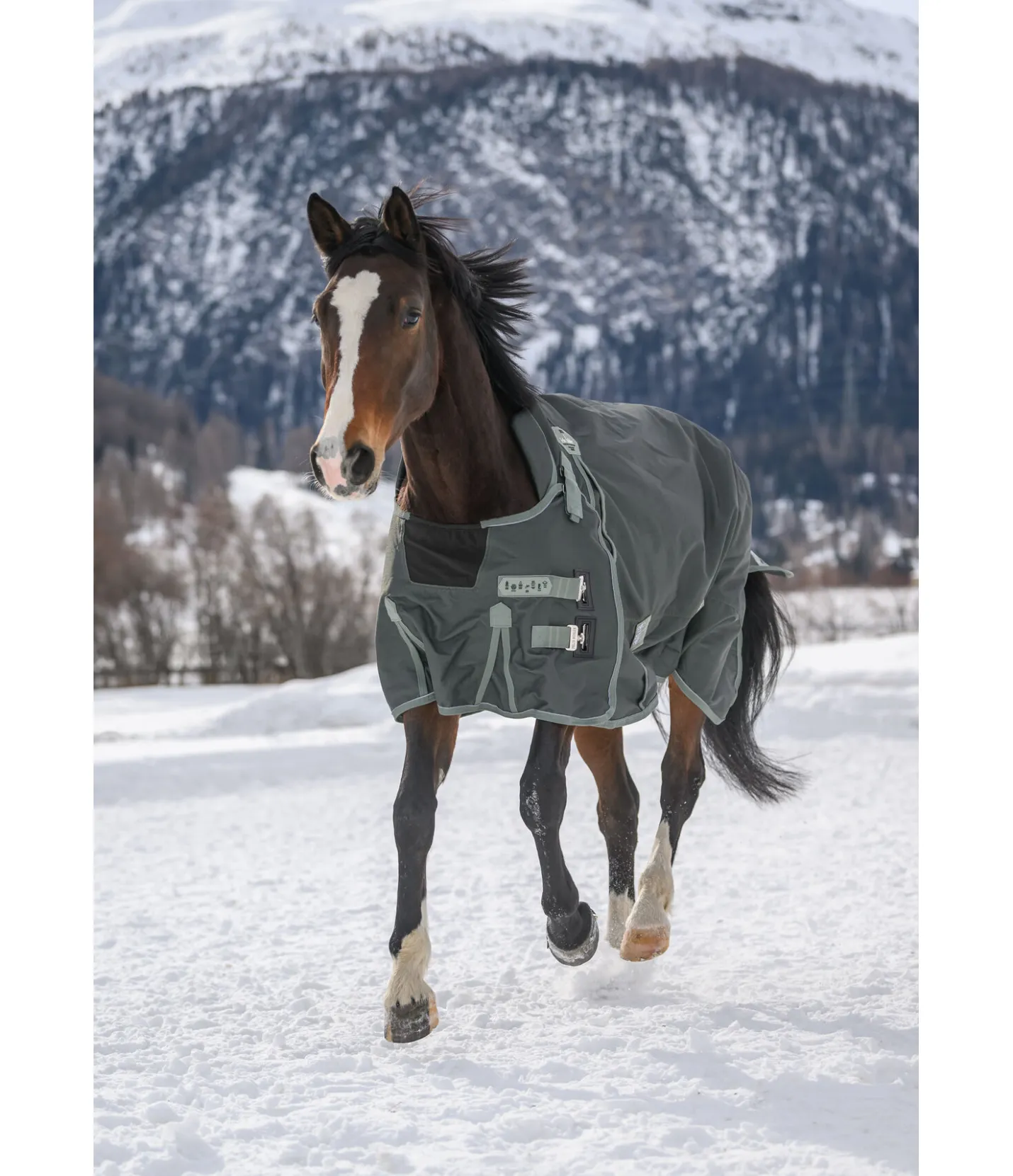 Felix Bühler Couverture d'extérieur Highneck Side Closure II, 150g forêt Clearance