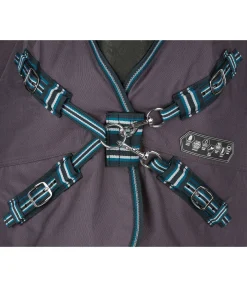 Felix Bühler Couverture d'extérieur Highneck 4 en 1 , avec système de liners 0-300 g bleu pigeon Sale
