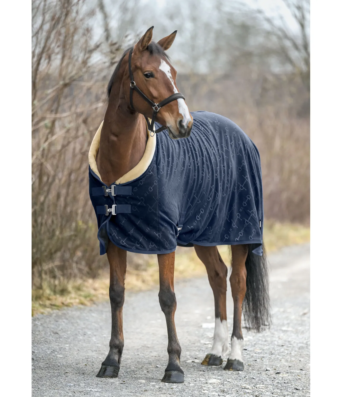 Felix Bühler Couverture séchante Signature II navy classique Clearance