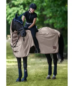 THERMO MASTER Couvre-reins anti-mouches avec couvre-cou Vega sable Discount
