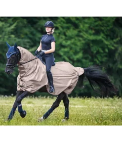 THERMO MASTER Couvre-reins anti-mouches avec couvre-cou Vega sable Discount