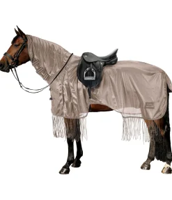 THERMO MASTER Couvre-reins avec franges Elea noisette Online