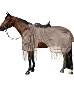 THERMO MASTER Couvre-reins avec franges Elea noisette Online