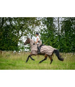 THERMO MASTER Couvre-reins avec franges Elea noisette Online
