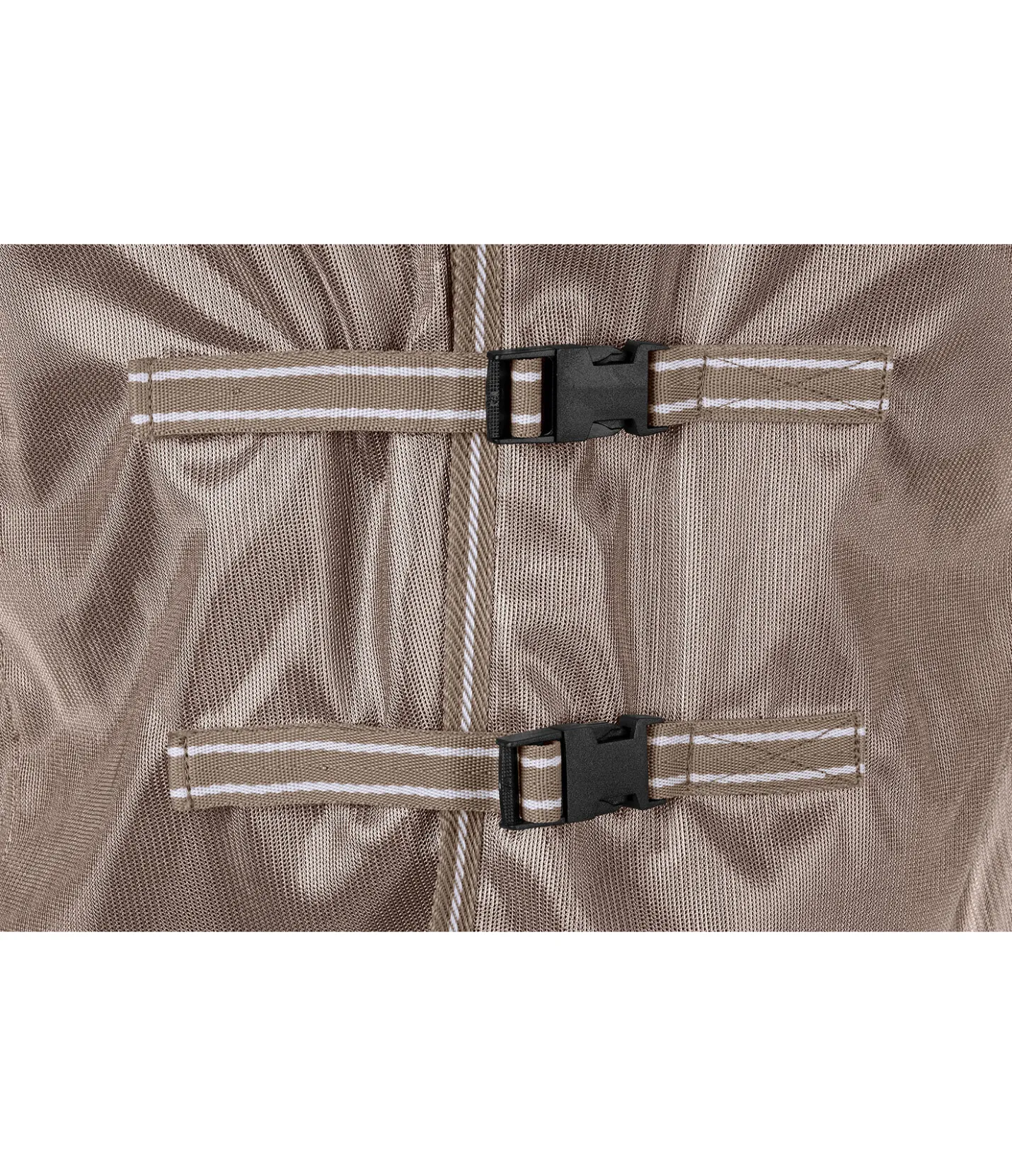 THERMO MASTER Couvre-reins avec franges Elea noisette Online