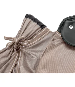 THERMO MASTER Couvre-reins avec franges Elea noisette Online