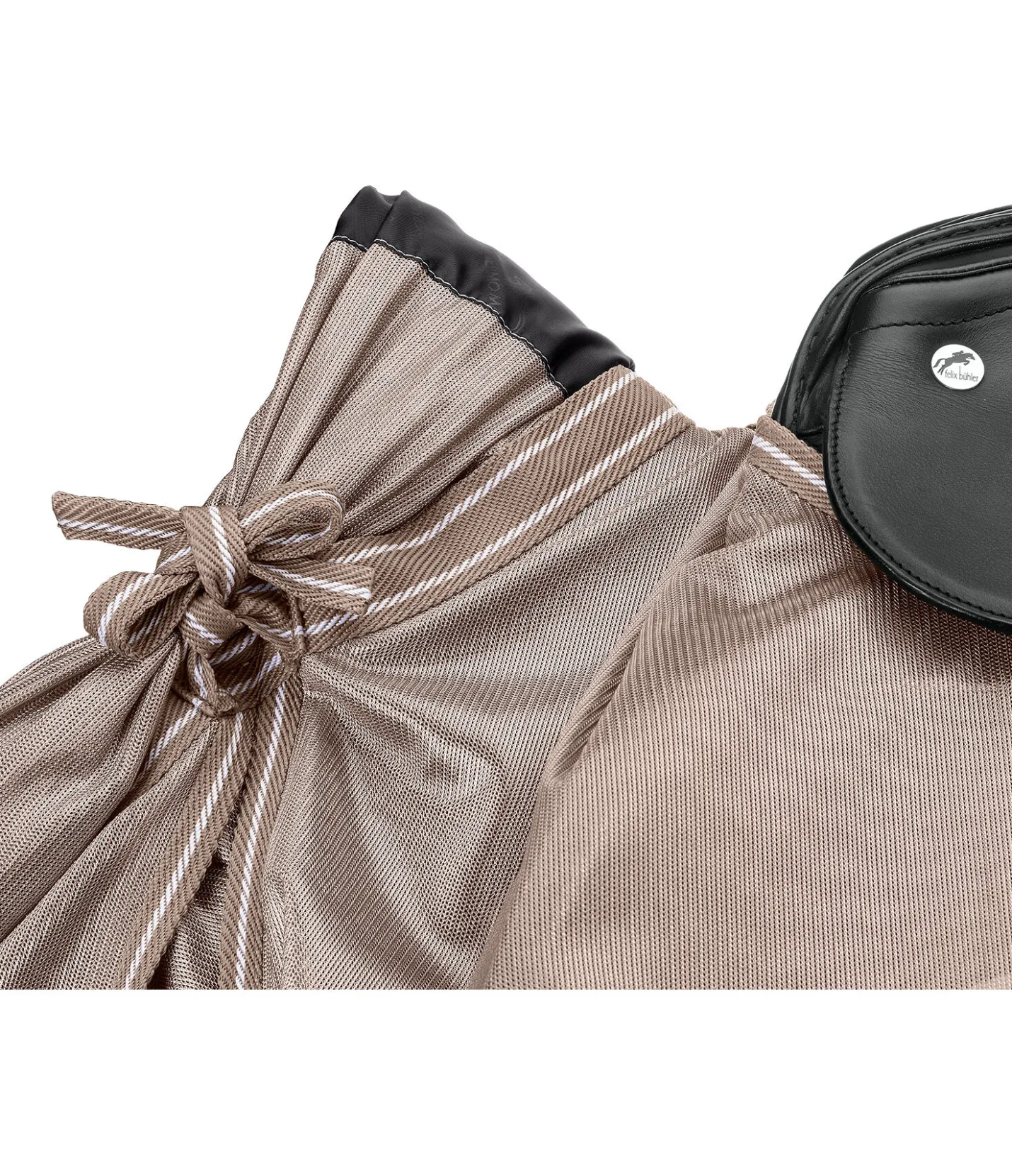 THERMO MASTER Couvre-reins avec franges Elea noisette Online