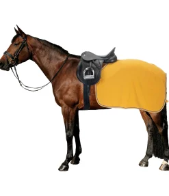 THERMO MASTER Couvre-reins polaire Basic mangue dorée Sale