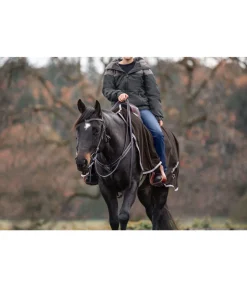 STONEDEEK Couvre-reins polaire Stella chocolat noir New