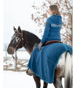 STONEDEEK Couvre-reins polaire Stella pétrole Online