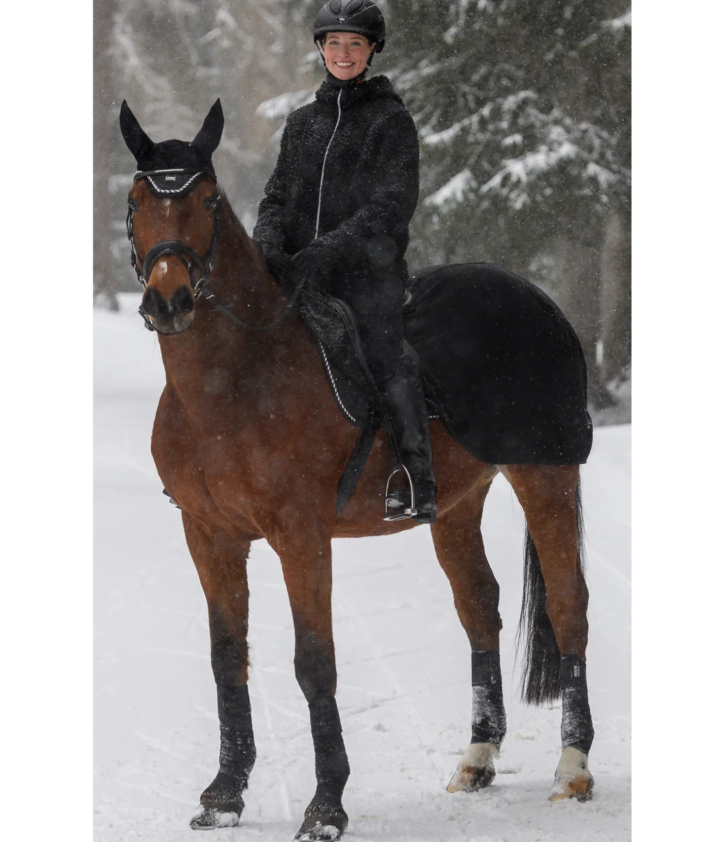 Felix Bühler Couvre-reins polaire technique Sparkling II noir