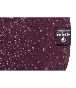 Felix Bühler Couvre-reins polaire technique Sparkling II noir-violet Hot