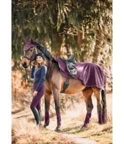 Felix Bühler Couvre-reins polaire technique Sparkling II noir-violet Hot