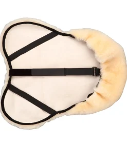 Felix Bühler Couvre-siège en véritable fourrure d'agneau nature New