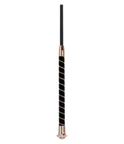 SHOWMASTER Cravache Twinkle noir/rose-doré New