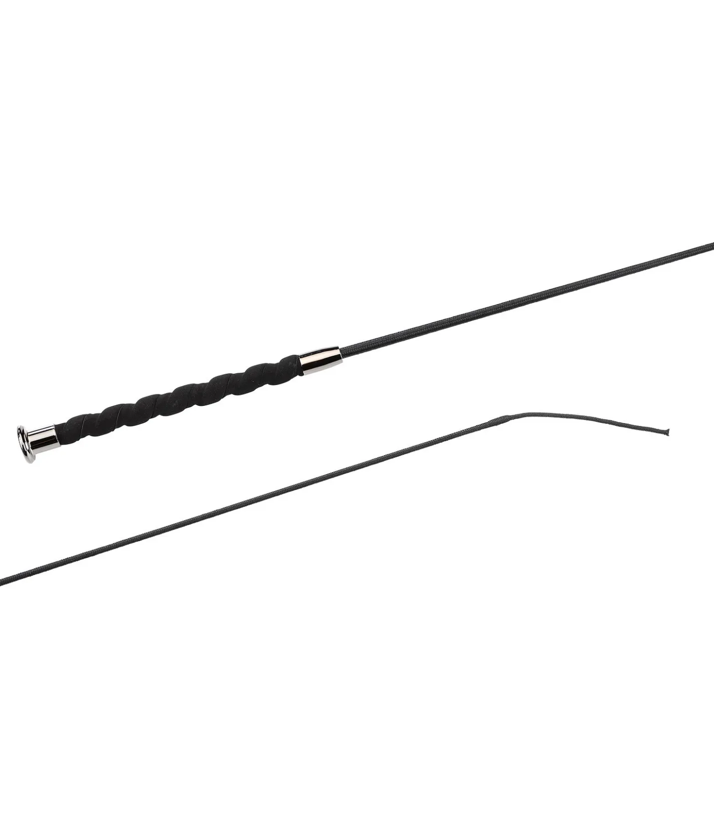 SHOWMASTER Cravache de dressage Wave noir Clearance